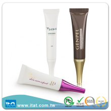 Free sample eye cream facial foundation flexible plastic cosmetic hose tube